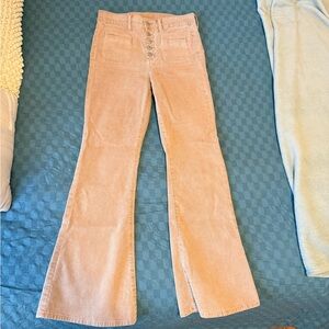 American Eagle Outfitters Tan Flare Pants